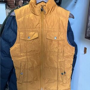 Goodfellow & Co Men's Yellow Quilted Puffer Vest